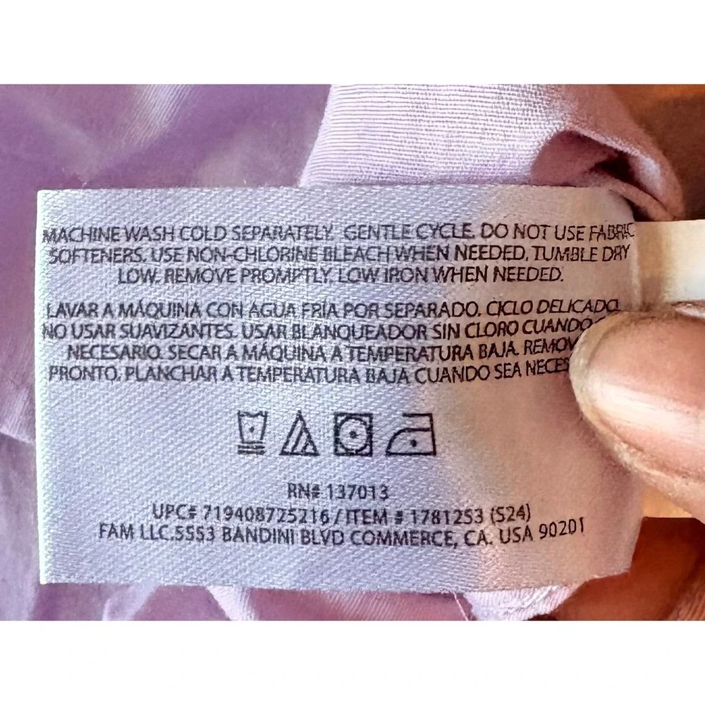 Banana Republic Slim Fit Pink‎ Lavender Cotton Button Down Shirt Men's XL